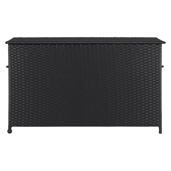 WFX Utility 850 L Rattan Storage Box Wayfair.co.uk